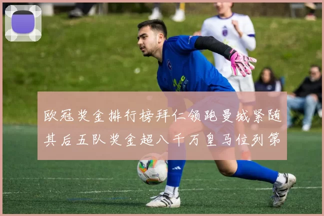 欧冠奖金排行榜拜仁领跑曼城紧随其后五队奖金超八千万皇马位列第六