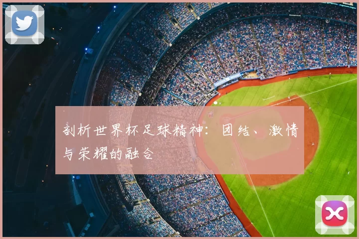 剖析世界杯足球精神：团结、激情与荣耀的融合