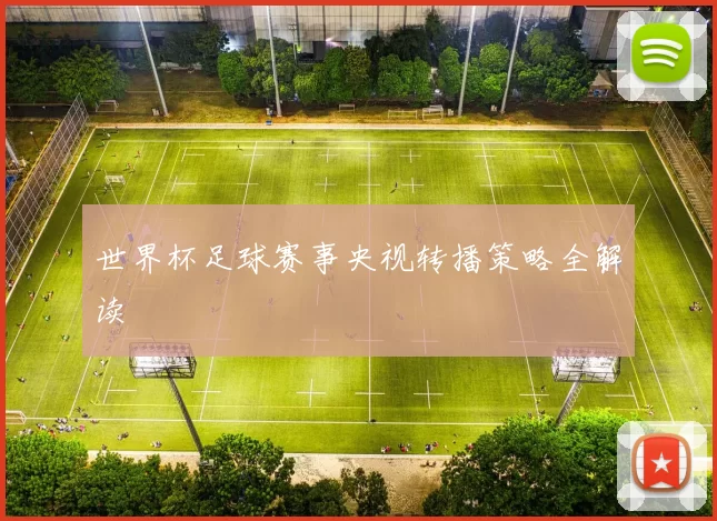 世界杯足球赛事央视转播策略全解读